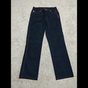 Dark Boot Cut Jeans